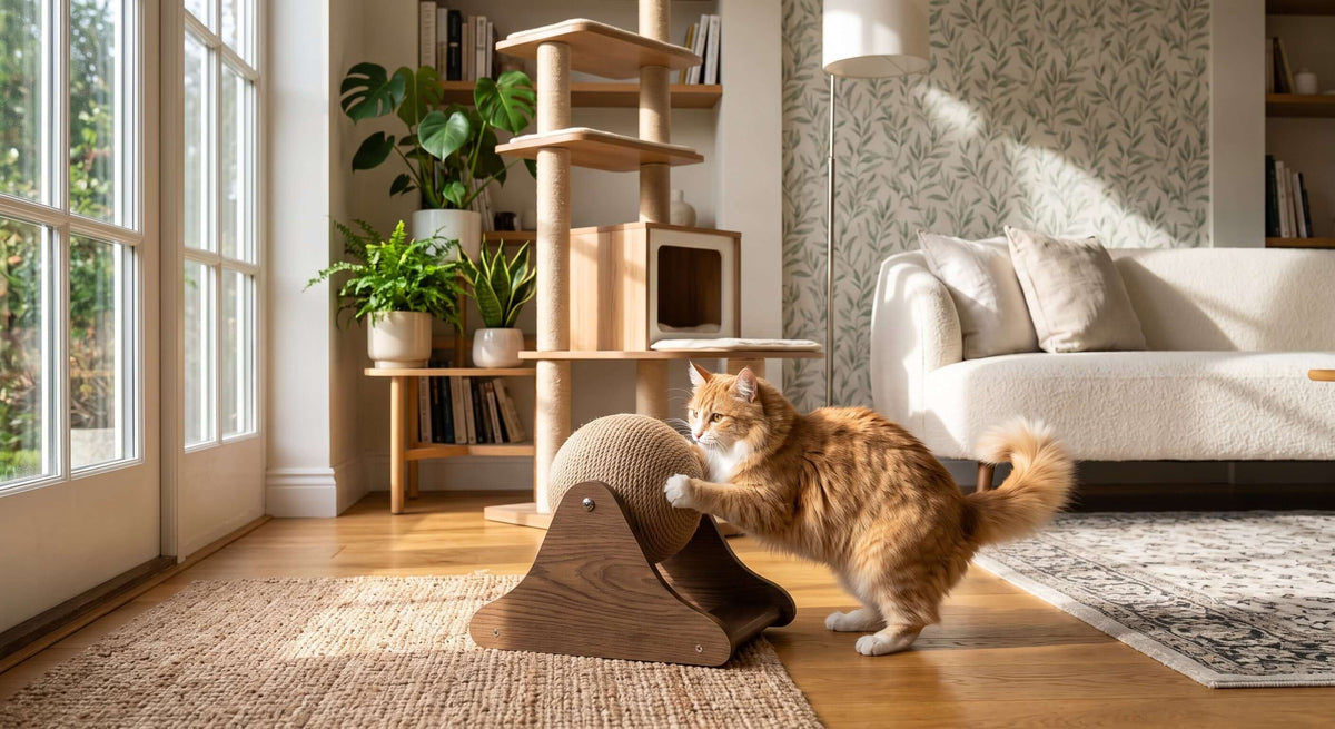 How to Save Your Furniture from Claws: Choosing the Right Scratching Post and Play Complex