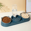 3-in-1 Raised Pet Bowl Set with Automatic Water Dispenser — Ultimate Comfort, Health & Style for Your Home