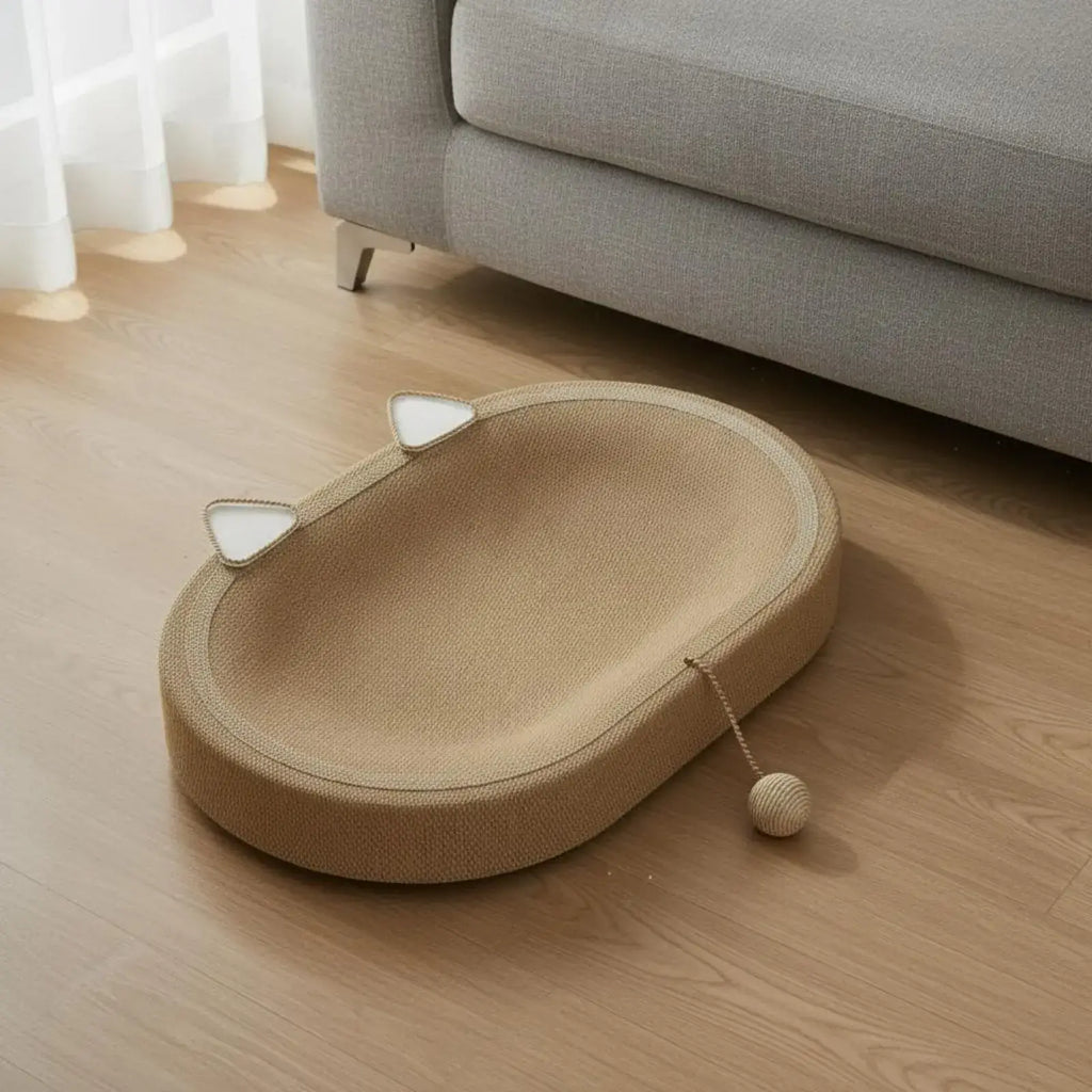 Oval Cat Scratcher Bed & Nest