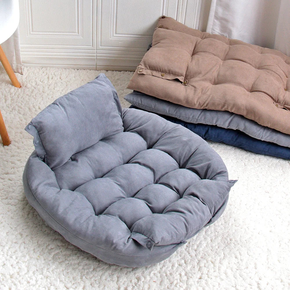 Warm Cat Sofa Bed & Cushion Mattress