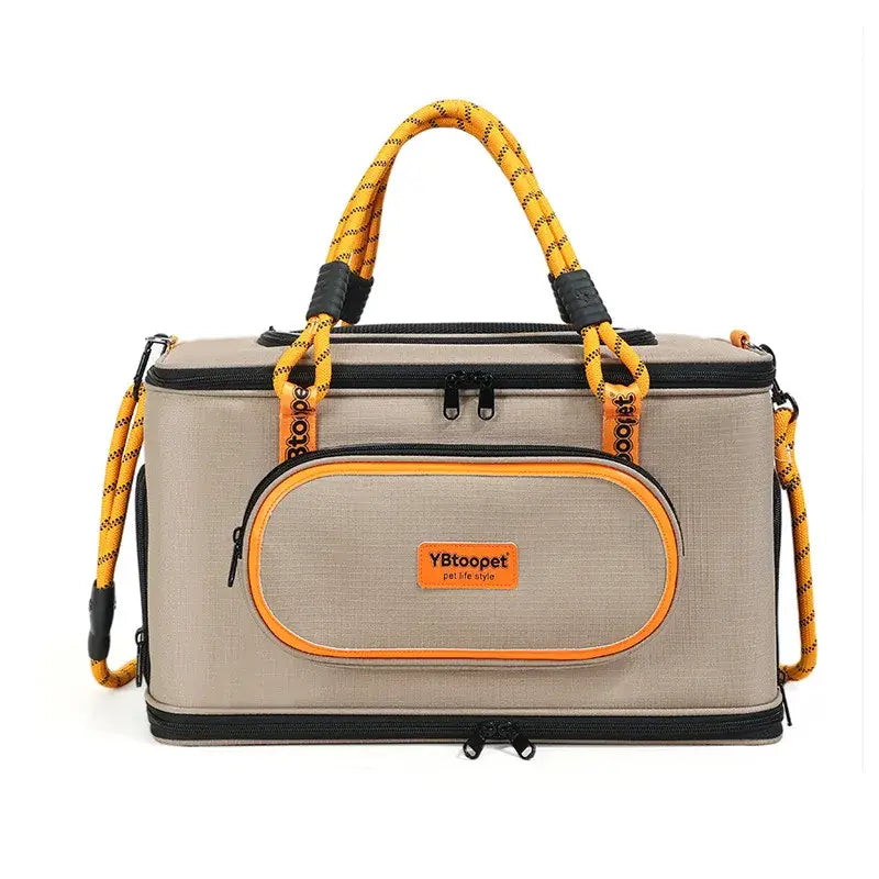 Water-Resistant Outdoor Pet Carrier Tote Bag for Cats