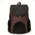 Cat bag for outdoor use, foldable cat and dog breathable large capacity backpack for hiking and walking