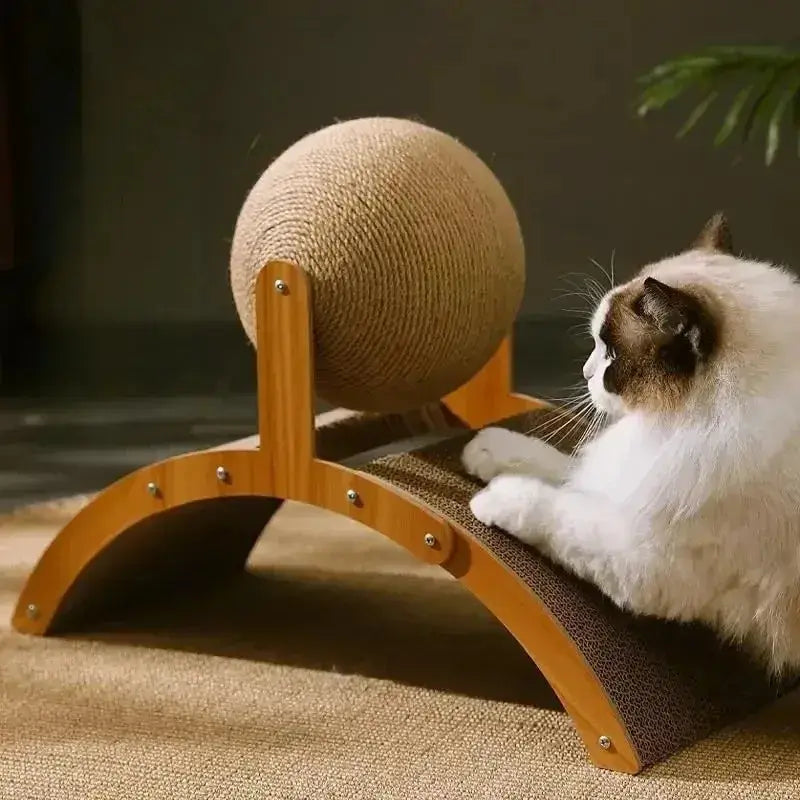 Arch Bridge Cat Scratcher & Sisal Ball