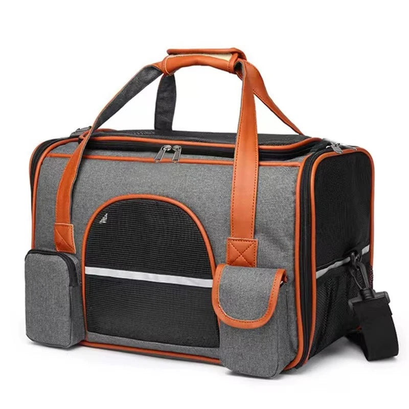Anti-Collapse Travel Pet Carrier Bag