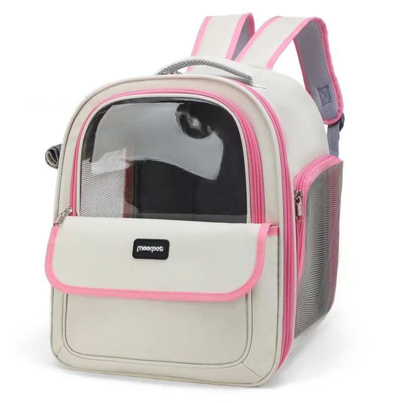 Transparent Space Capsule Pet Backpack