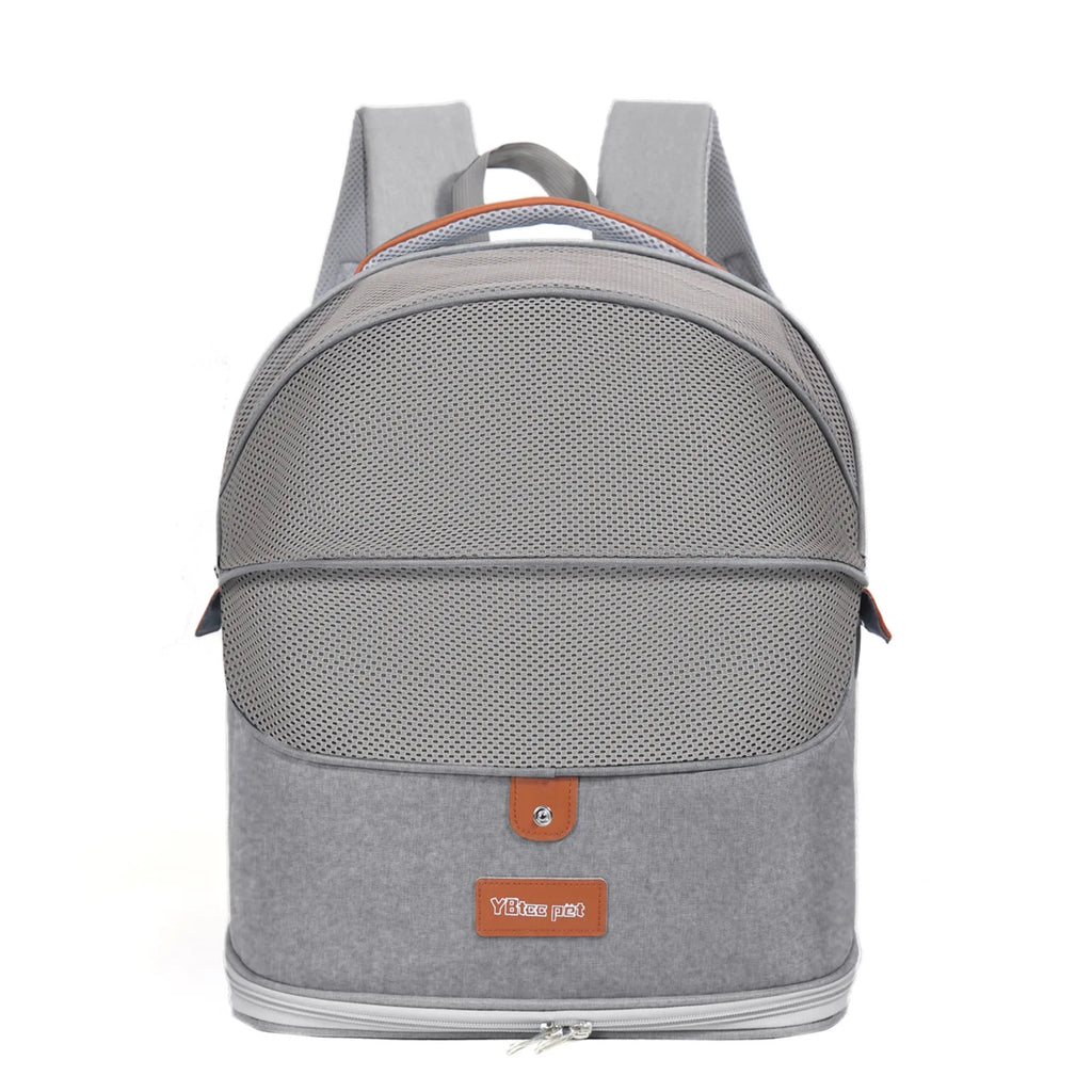 Cute Fashionable Pet Backpack Carrier with Front-Carry Design for Cats