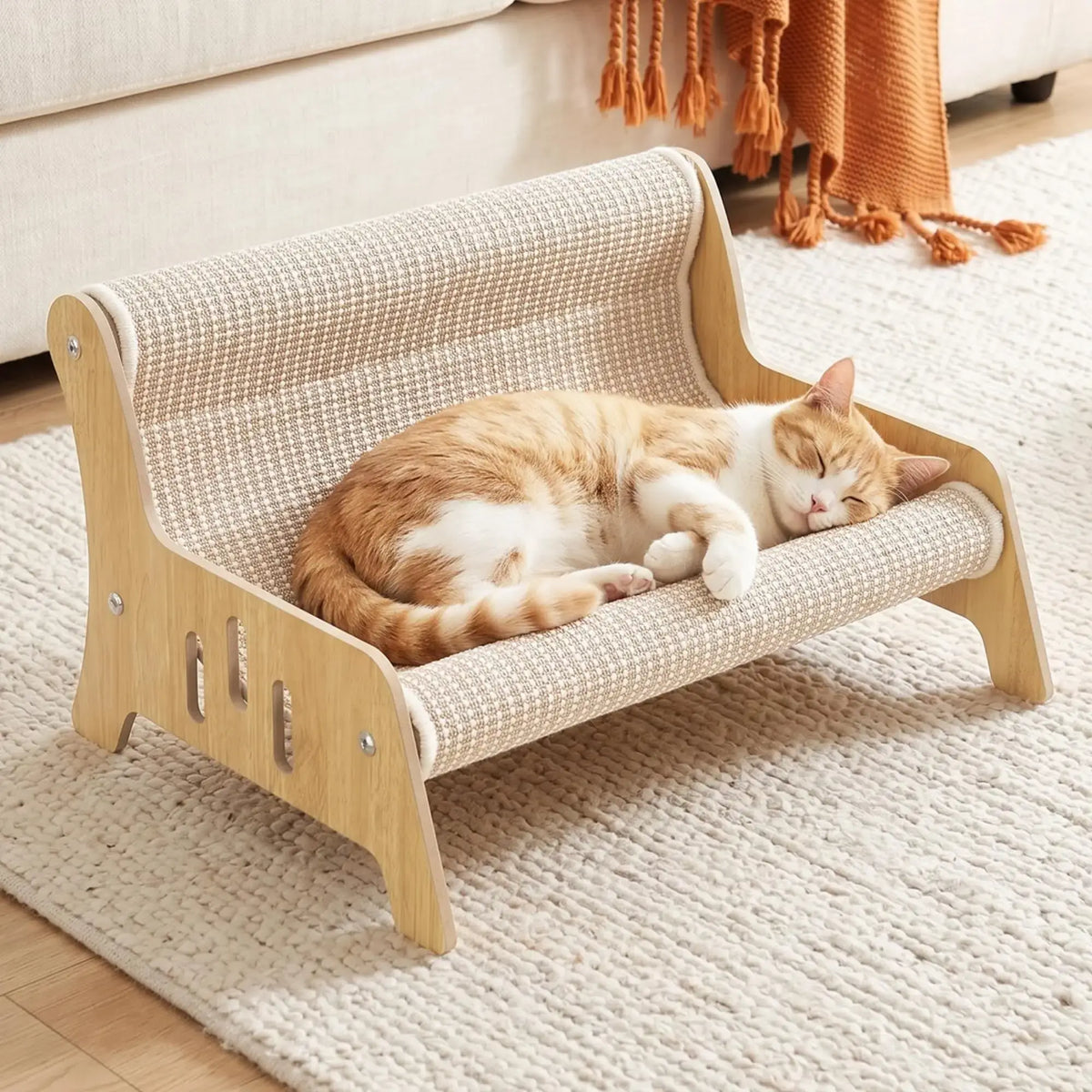 Large Sisal Cat Scratcher Couch & Lounge Bed