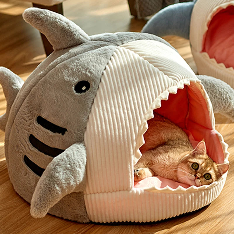 Winter Warm Portable Cat Bed & Cave Tent