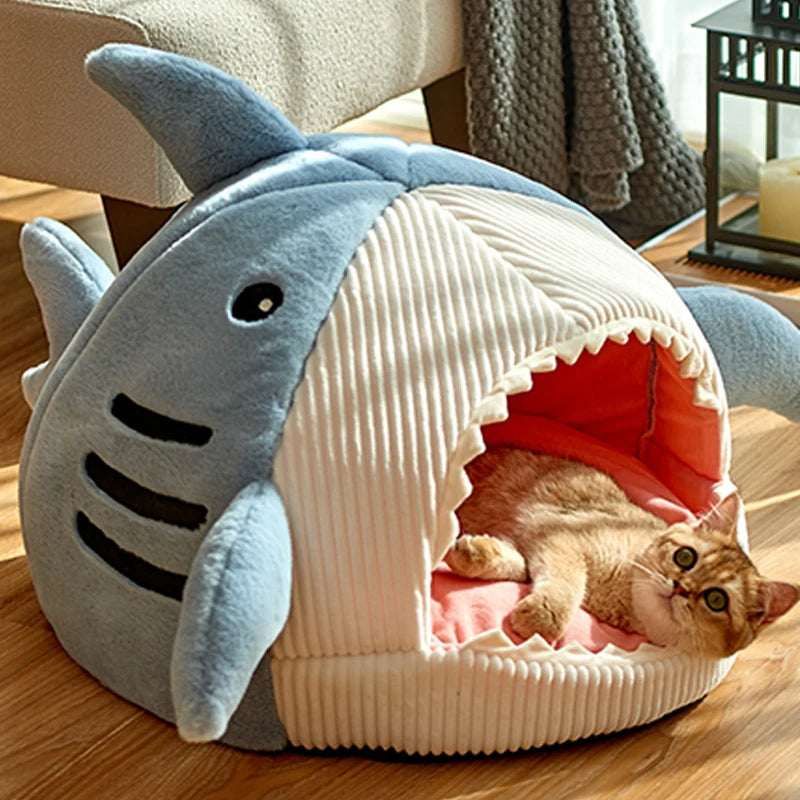 Winter Warm Portable Cat Bed & Cave Tent