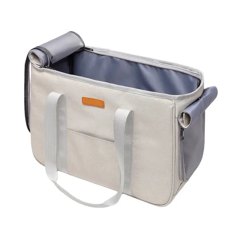 Creative Breathable Canvas Pet Shoulder Carrier Bag for Cats