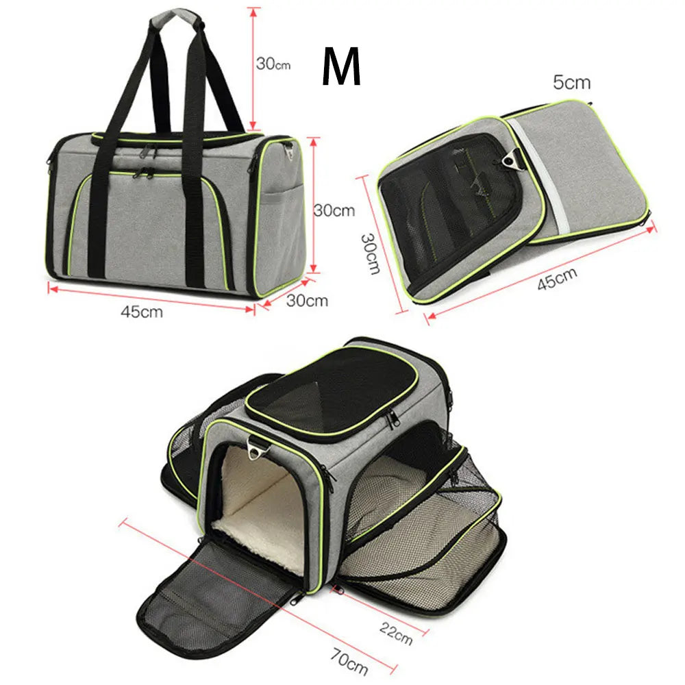 Expandable & Foldable Pet Travel Bag